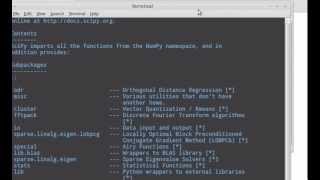 How to get scipy and numpy working on python3.2 linux mint 13 maya
