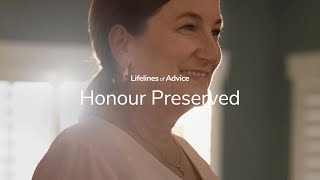 IG Lifelines of Advice: Laura’s Story - Honour preserved