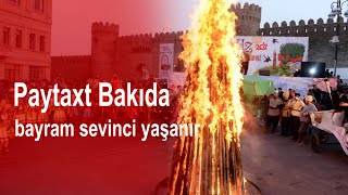 Paytaxt Bakıda bayram sevinci yaşanır