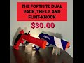 NERF FORTNITE Dual Pack Or ROBLOX Jailbreak Pistols?  #shorts #nerf #nerffortnite #nerfroblox