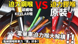 電單車鋼喉好過原裝橡膠煞車喉?「解構電單車迫力喉結構」FREN TUBO Brake Hoses