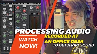 How I Processed the Audio for the 'Built Like a Tank - The BaiFei Li V10' Video Recorded at My Desk