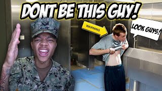 5 UNSAID RULES SHOWERING ON DEPLOYMENT *RARE SHIP FOOTAGE*