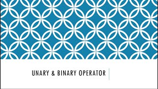 What is Unary & Binary Operator in Java8 | #java8 #operator
