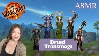 ASMR | All My Druid Transmogs (Outfits) in TWW 💎 Soft Spoken World of Warcraft 💎