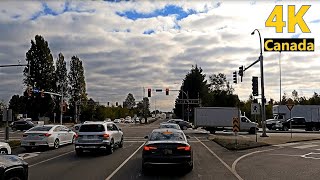 【4K UHD】🇨🇦Driving From Richmond to New Westminster, 🌸🌼Canada September 2021