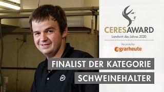 CeresAward Finalist: Schweinehalter Fabian Medick