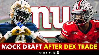🚨Giants Mock Draft AFTER Dexter Lawrence Trade