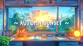 Autumn Sunset 🍁 Relax and Unwind with Chill Lofi Vibes - Perfect for Study/Work