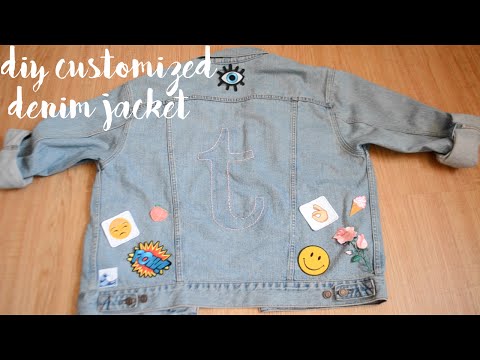DIY Customized Denim Jacket DIY Customized Denim Jacket