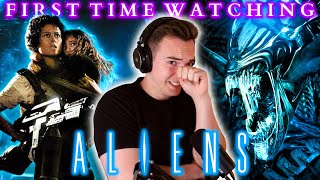 *ALIENS (1986)* FREAKED ME OUT!! | First Time Watching | (reaction/commentary/review)