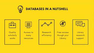 Introduction to Psychology Databases: Part 1