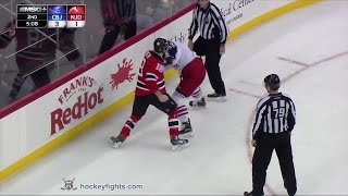 David Savard vs Steve Bernier Mar 6, 2015