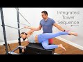 Side Lying on the Pilates Long Box | Integrated Tower Sequence | Exercise Break