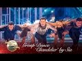 The Strictly pro-dancers perform a routine to ‘Chandelier’ by Sia - Strictly Come Dancing 2016