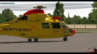 AS 365 N3 Offshore Northern Helicopter , Virtual Xplane 10[HD]