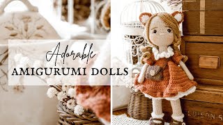 Crochet These Adorable Amigurumi Dolls | Which One is Your Favorite? 🍄
