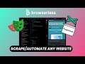 Browserless: Free Open Source Website Scraping & Automation Tool