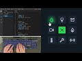 ASMR Programming - 9 Dots Navigation Menu using Html CSS & Javascript - No Talking