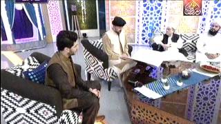 Tariq Fatani Reciting Tilawat e QuranePak Noor e Ramazan HUM TV 16 July 2015