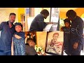 ASAMOAH GYAN, SULLEY MUNTARI AND OTHERS VISITS CHRISTIAN ATSU’S FAMILY