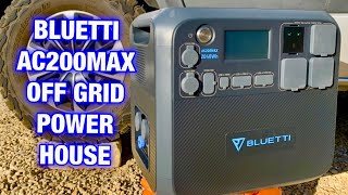 BLUETTI AC200MAX Review Can it be used to power an off grid Campervan or RV
