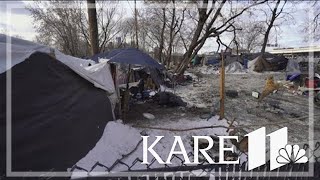 St. Paul encampment near Bruce Vento Nature Sanctuary cleared, shelters lack beds