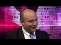 israeli settlements must stay naftali bennett interview hardtalk bbc news