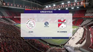 ⚽ Ajax vs FC Emmen ⚽ | Eredivisie (02/05/2021) | Fifa 21