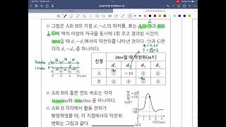 2026 마더텅 생명과학1 p.67 37번 풀이(흥분전도)