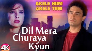 Dil Mera Churaya Kyun(💙Akele Hum Akele Tum💙) Aamir khan & Manisha | Kumar Sanu,Anu Malik