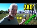 Build an HF Loop antenna for camping | K7SW ham radio