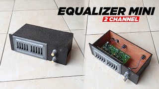 CARA MERAKIT EQUALIZER MINI STEREO 10 CHANNEL 12 VOLT‼️ COCOK BUAT SOUND MINIATUR