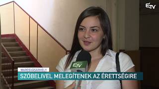 Szóbelivel melegítenek az érettségire – Erdélyi Magyar Televízió