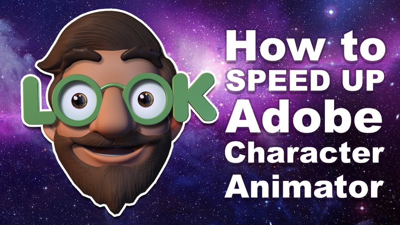 Adobe Character Animator Tutorial: How To Speed Up The Software If It ...