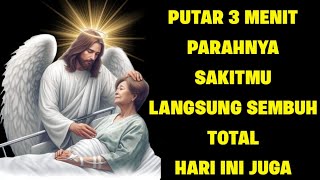 Pesan Yesus Hari Ini: Dengarkan Doa Ini Maka Segala Penyakit Ditubuhmu Sembuh Sampai ke Akar-Akarnya