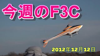 ラジコンヘリ　今週のF3C　Hirobo　EAGLE3　2021年12月12日