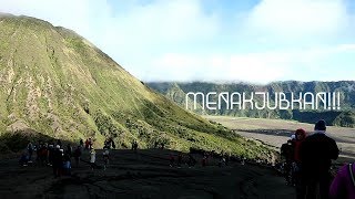 JELAJAH BROMO ,  PEMANDANGAN KAWAH BROMO YANG MENAKJUBKAN ( wisata bromo)