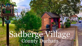 English Countryside virtual Walk through the wonderful Village of Sadberge in County Durham 🌸