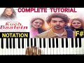 kuch baatein song notation.jubin notiyal song tutorial.bhushan chanana 2