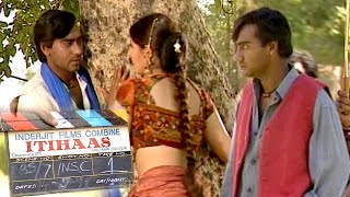Ajay Devgn And Twinkle Khanna Shooting For Itihaas Song | Flashback Video