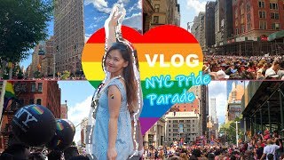 NYC World Pride Parade New York City Vlog | 超级精彩的纽约同性恋骄傲大游行【Eng Subs】