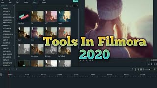 Tools In Wondershare Filmora9 2020
