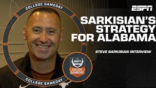 'We respect ALL but fear NONE' 😤 - Steve Sarkisian on playing Alabama | College GameDay