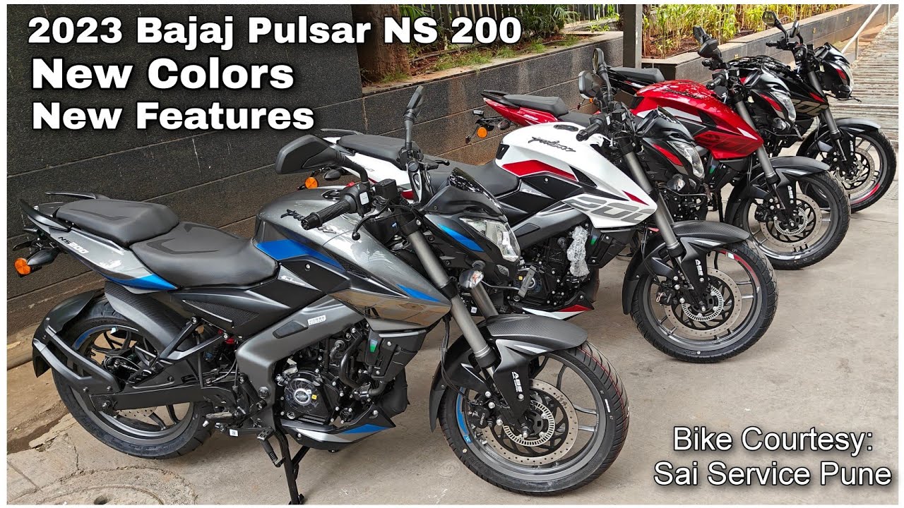 2023 Bajaj Pulsar NS 200 | Detailed Feature Review & Colors | New ...