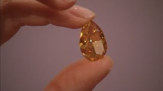 The Orange: Rare orange diamond sells for $36 million in Geneva