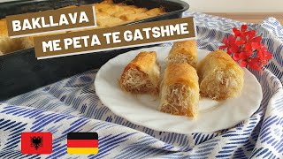 Kadaif me pete - Bakllava turke me peta te gatshme per Bajram