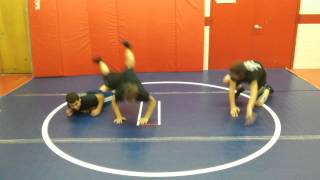 Hebron Wrestling: Monkey Rolls