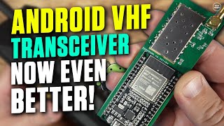 Android Controlled VHF Walkie Talkie Transceiver - Testing PCB Revision 1.7b