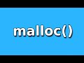 Malloc Explained in 60 Seconds
